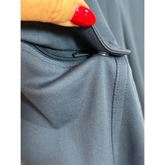 Adidas Men’s Navy Blue Golf Casual Pants 30 x 30 GM3494 Pockets Loops Logo Woven - Picture 9 of 16